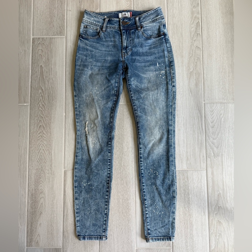 CAbi Women's Cinch Skinny Denim Jeans